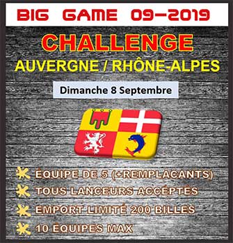 Big Game Aventures Paintball Septembre 2019